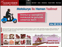 Tablet Screenshot of pasabahcecigercisi.com